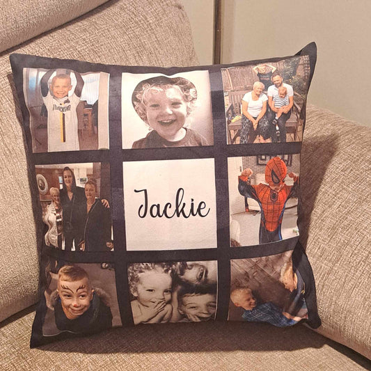 Personalised Cushion cover 9 images