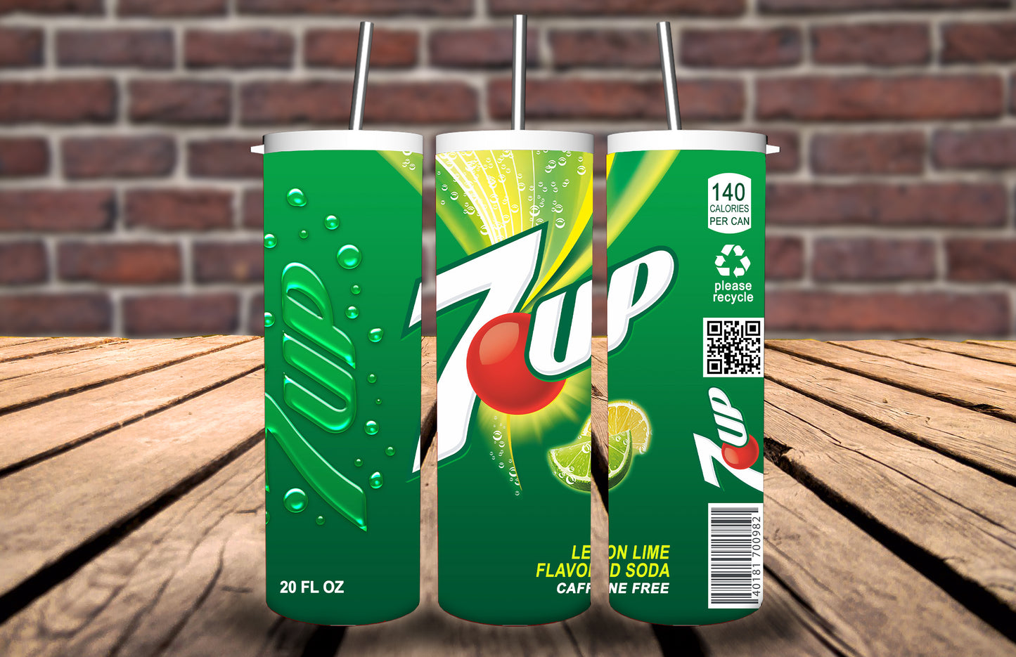 20oz Tumbler Soda Themed