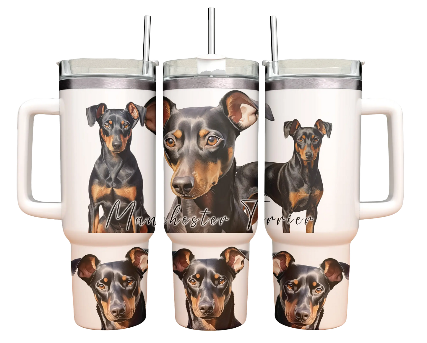 40oz Tumbler - Manchester Terrier