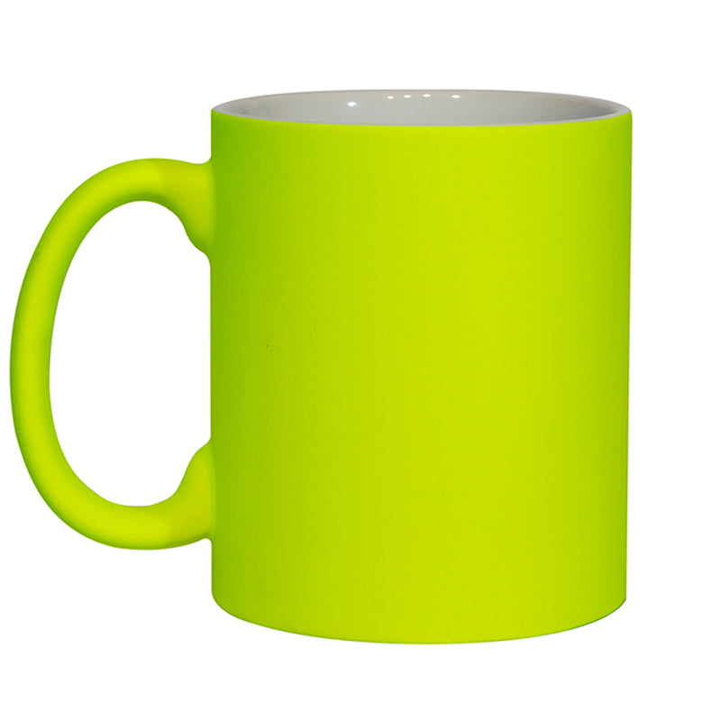 11oz Mug -Queen - King -1st class C**t Neon Pink, yellow or Green