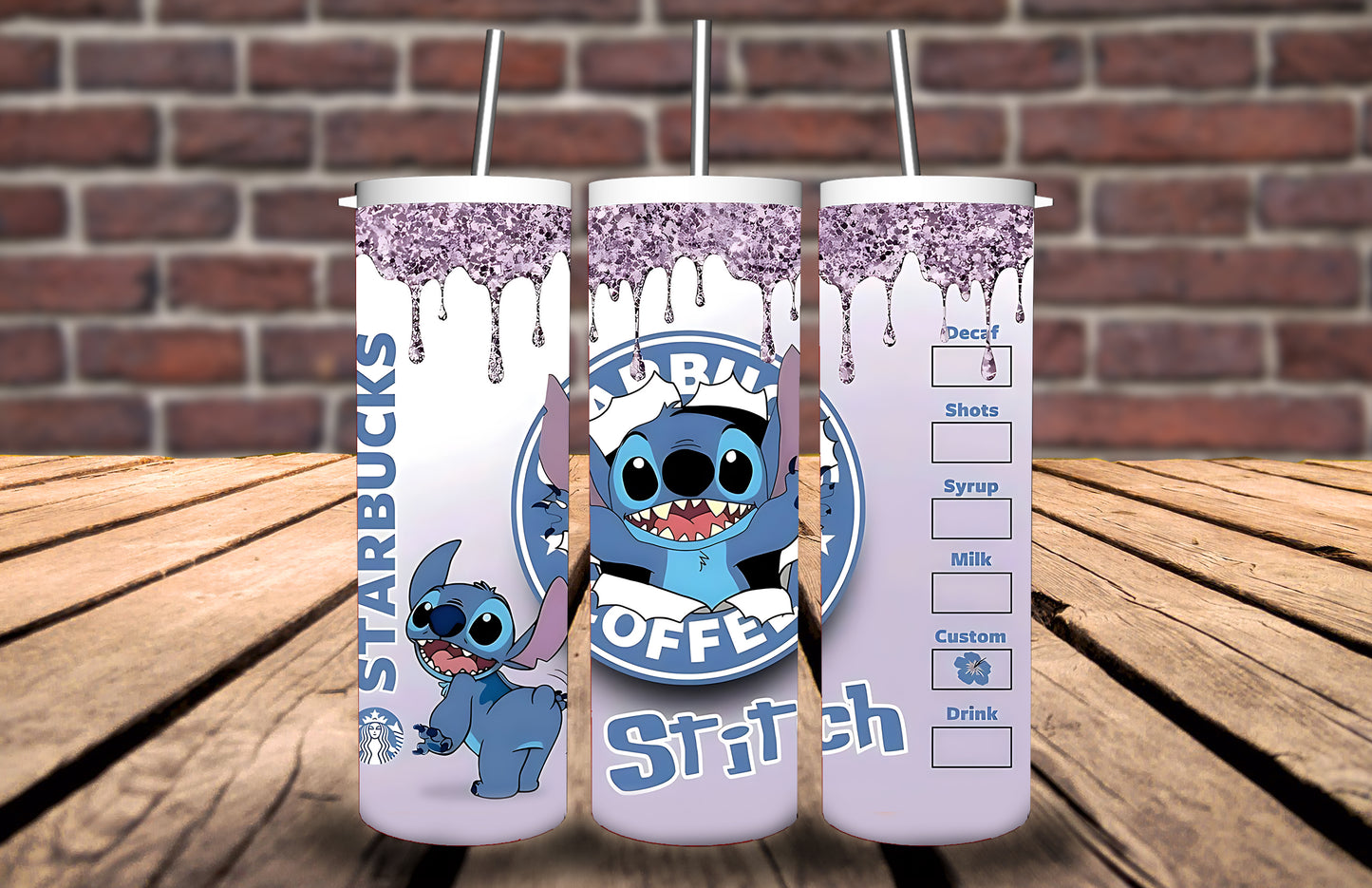 20oz Tumbler - Lilo & Stitch Inspired - Choose Design -Personalised