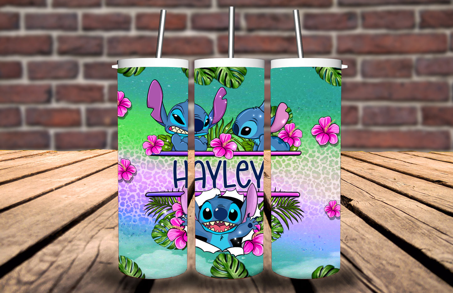 20oz Tumbler - Lilo & Stitch Inspired - Choose Design -Personalised