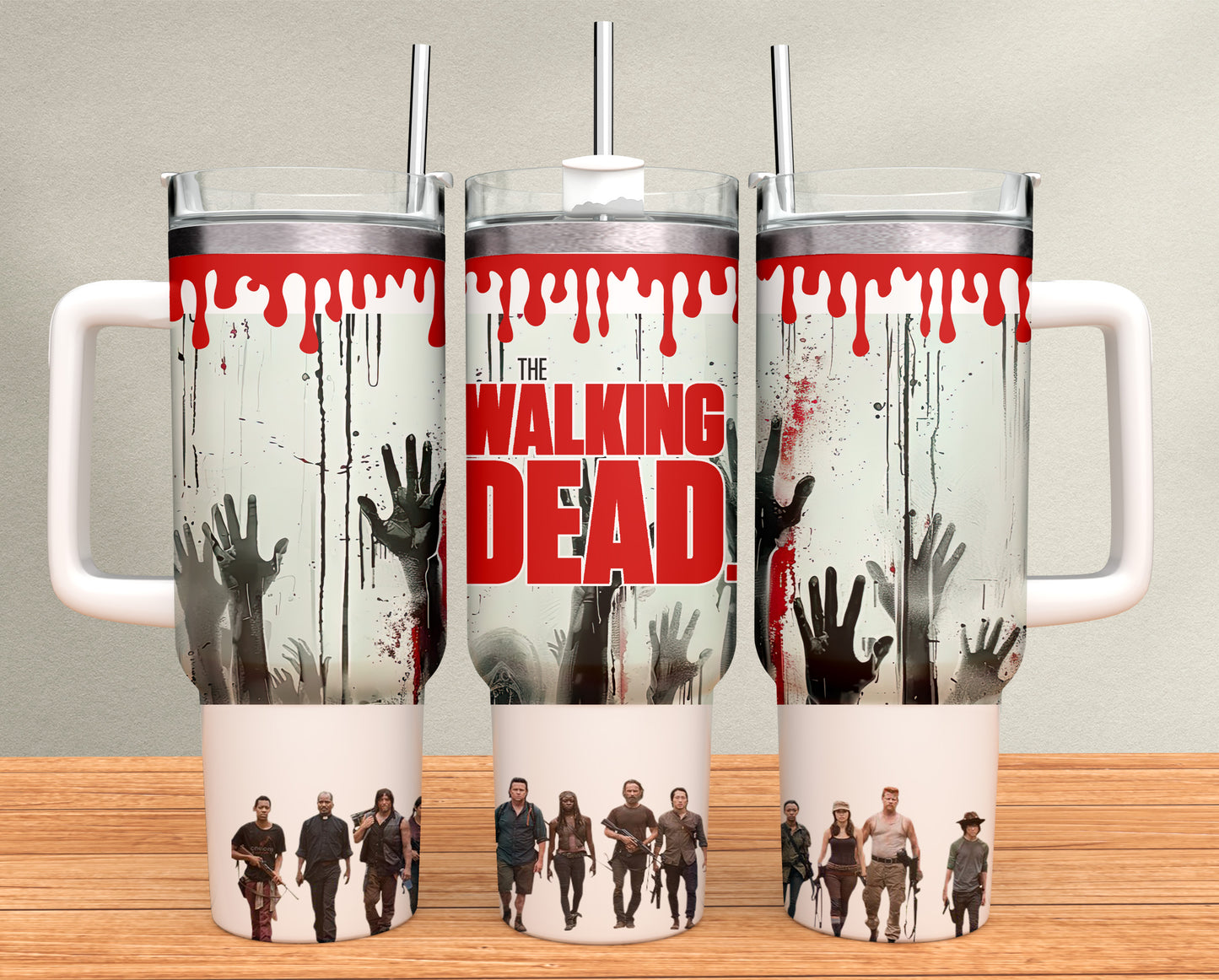 40oz Tumbler - The walking Dead