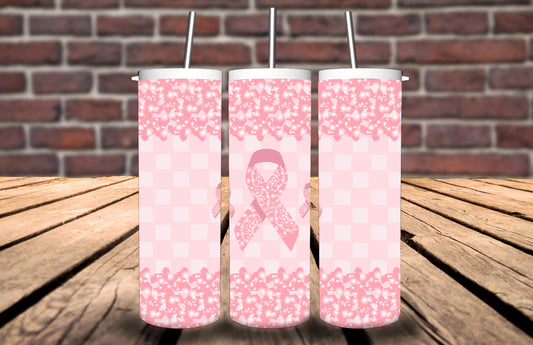 20oz Tumbler Breast Cancer