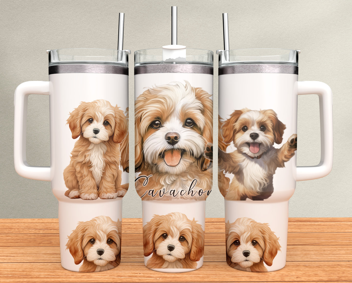 40oz Tumbler - Cavachon