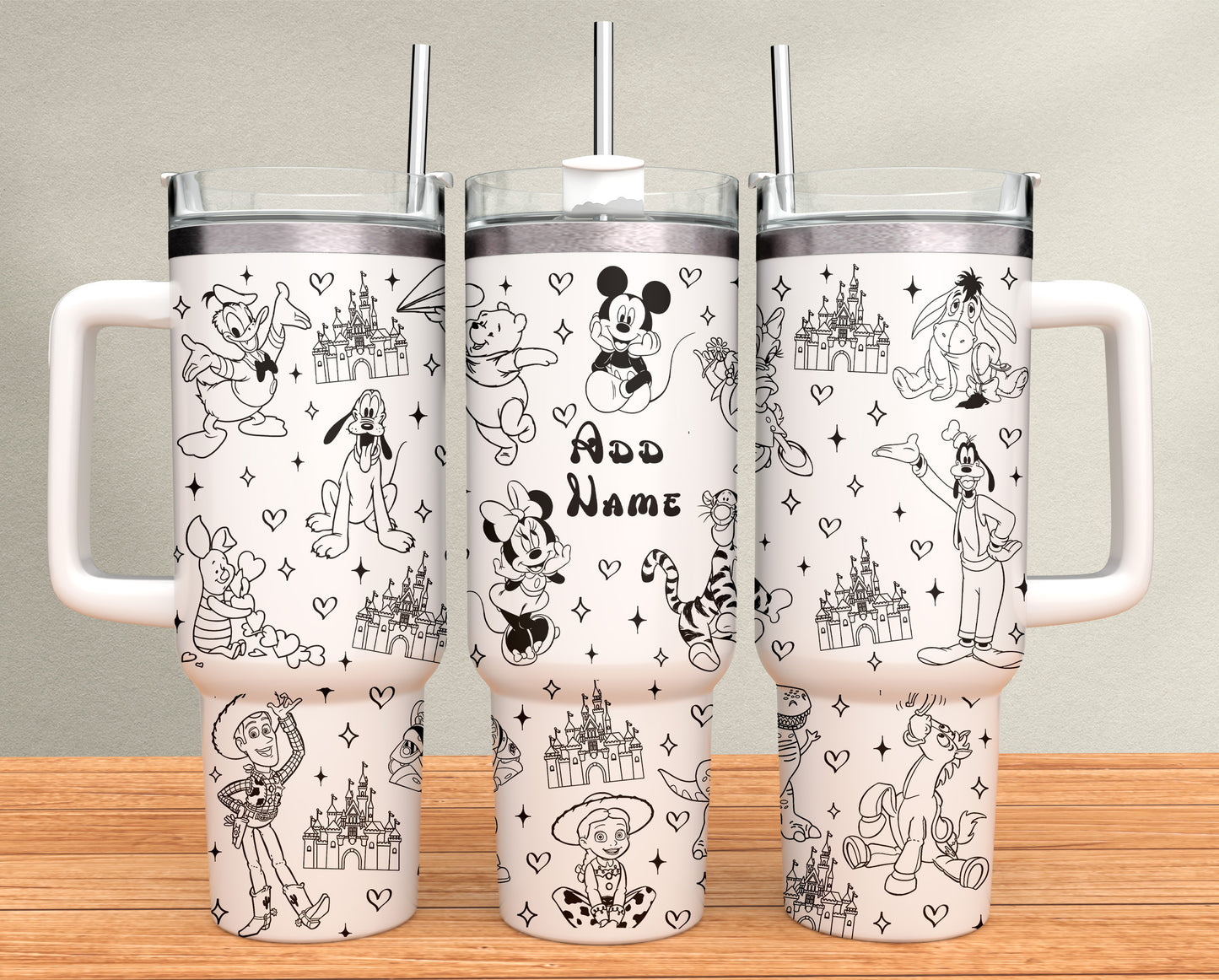 40oz Tumbler - Disney Characters