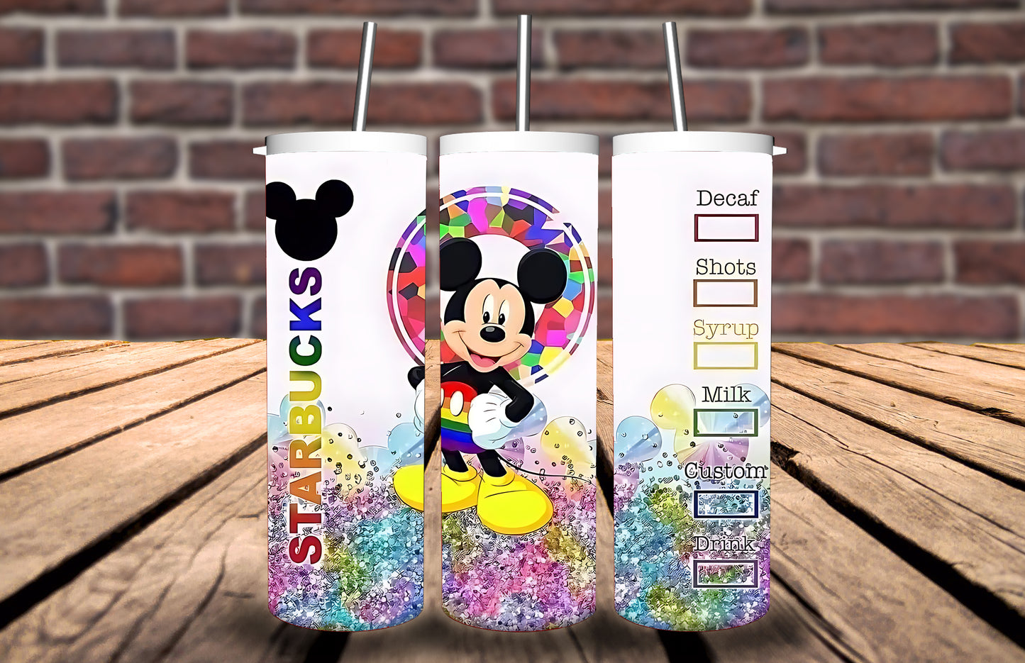 20oz Tumbler - Mickey mouse inspired - Personalise with name