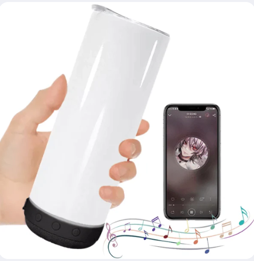 20oz Bluetooth Speaker Tumbler -Add Own images