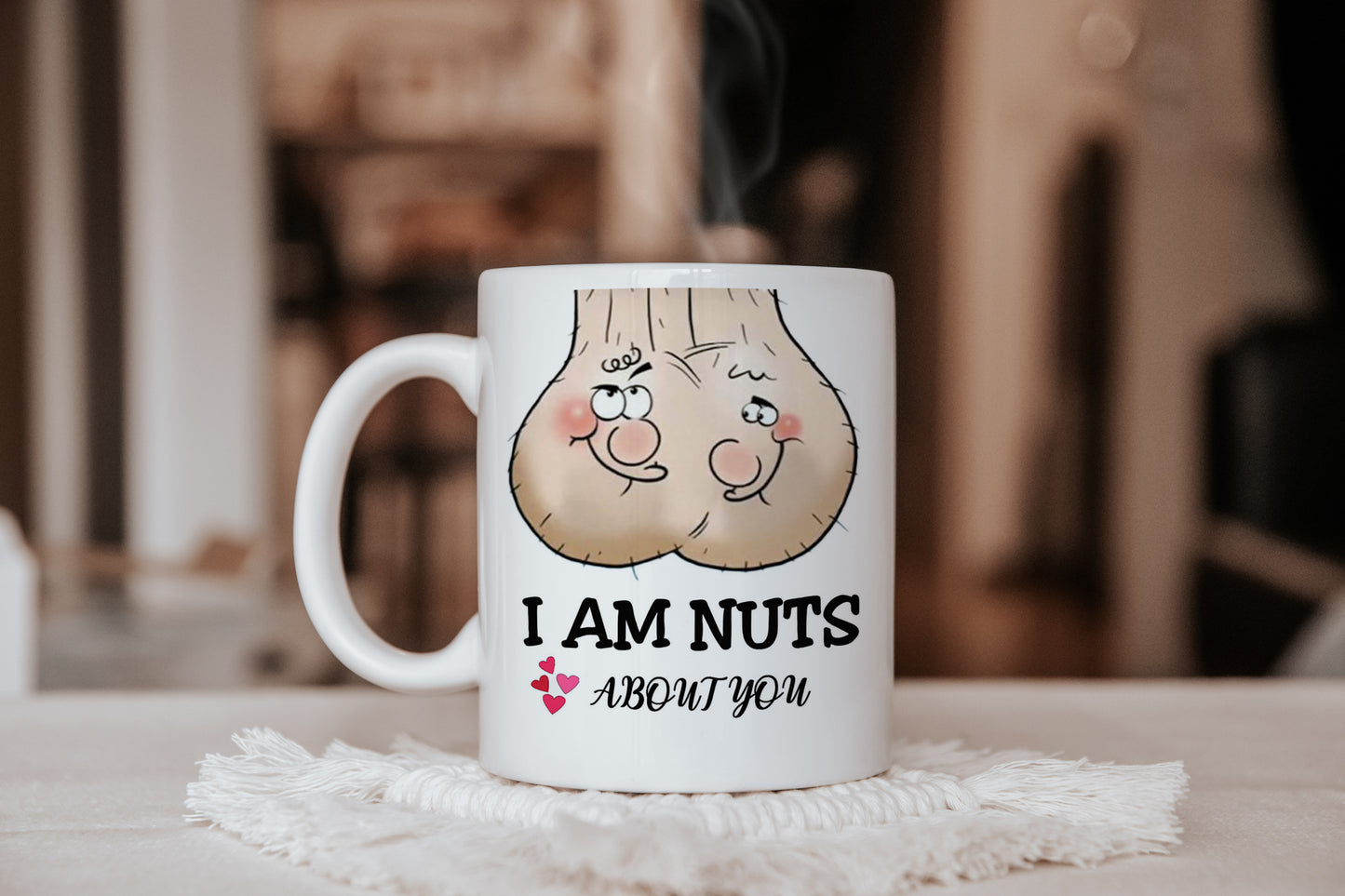 11oz Mug I'm nuts about you Funny Adult humour