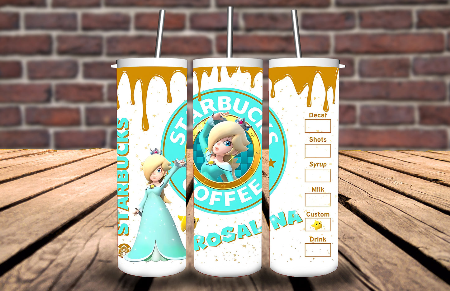 20oz Tumbler - Rosalina inspired - Personalise with name