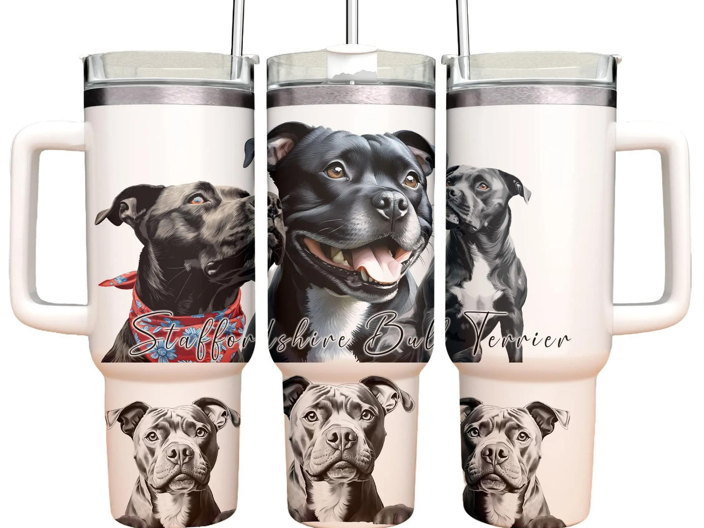 40oz Tumbler - Staffy - Staffordshire Bull Terrier