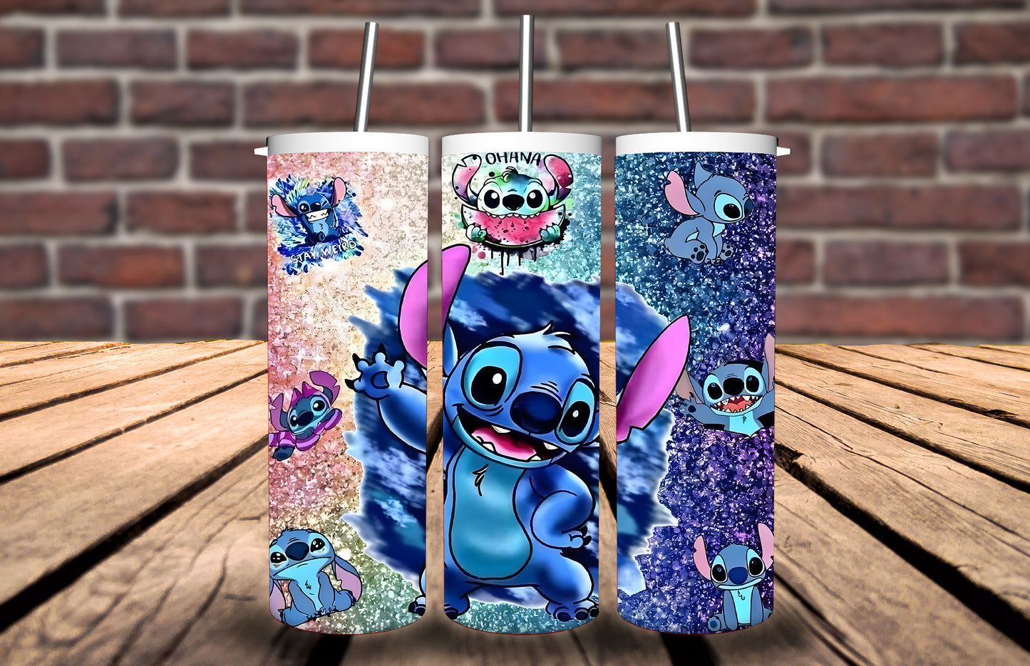 20oz Tumbler - Lilo & Stitch Inspired - Choose Design -Personalised