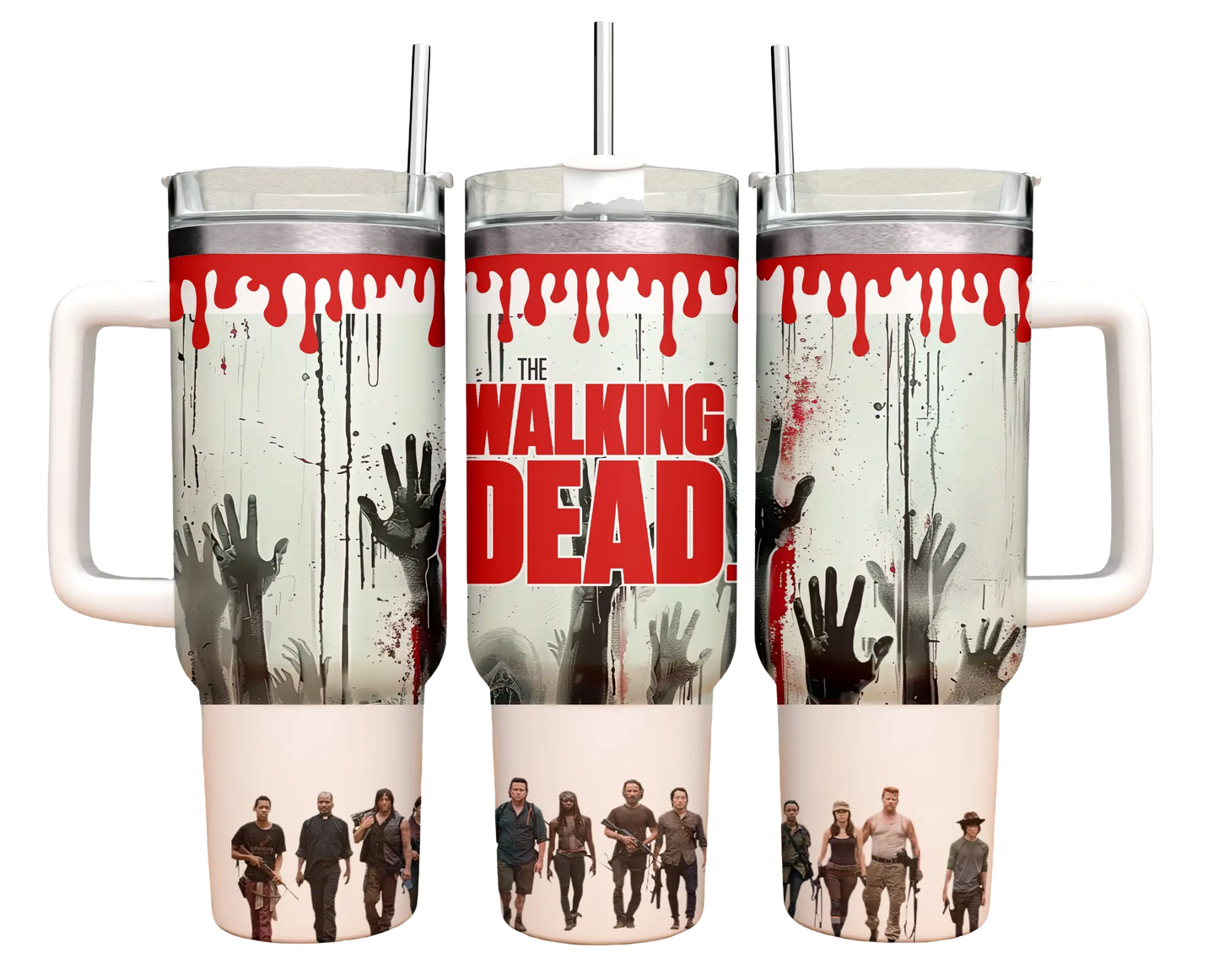 40oz Tumbler - The walking Dead