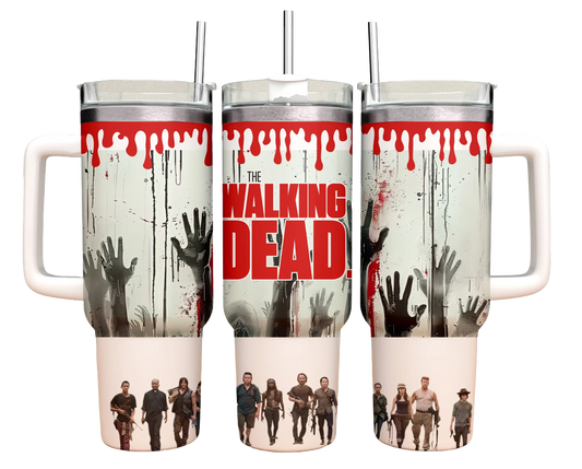 40oz Tumbler - The walking Dead