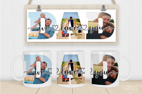 Personalized Photo DAD Mug 11oz