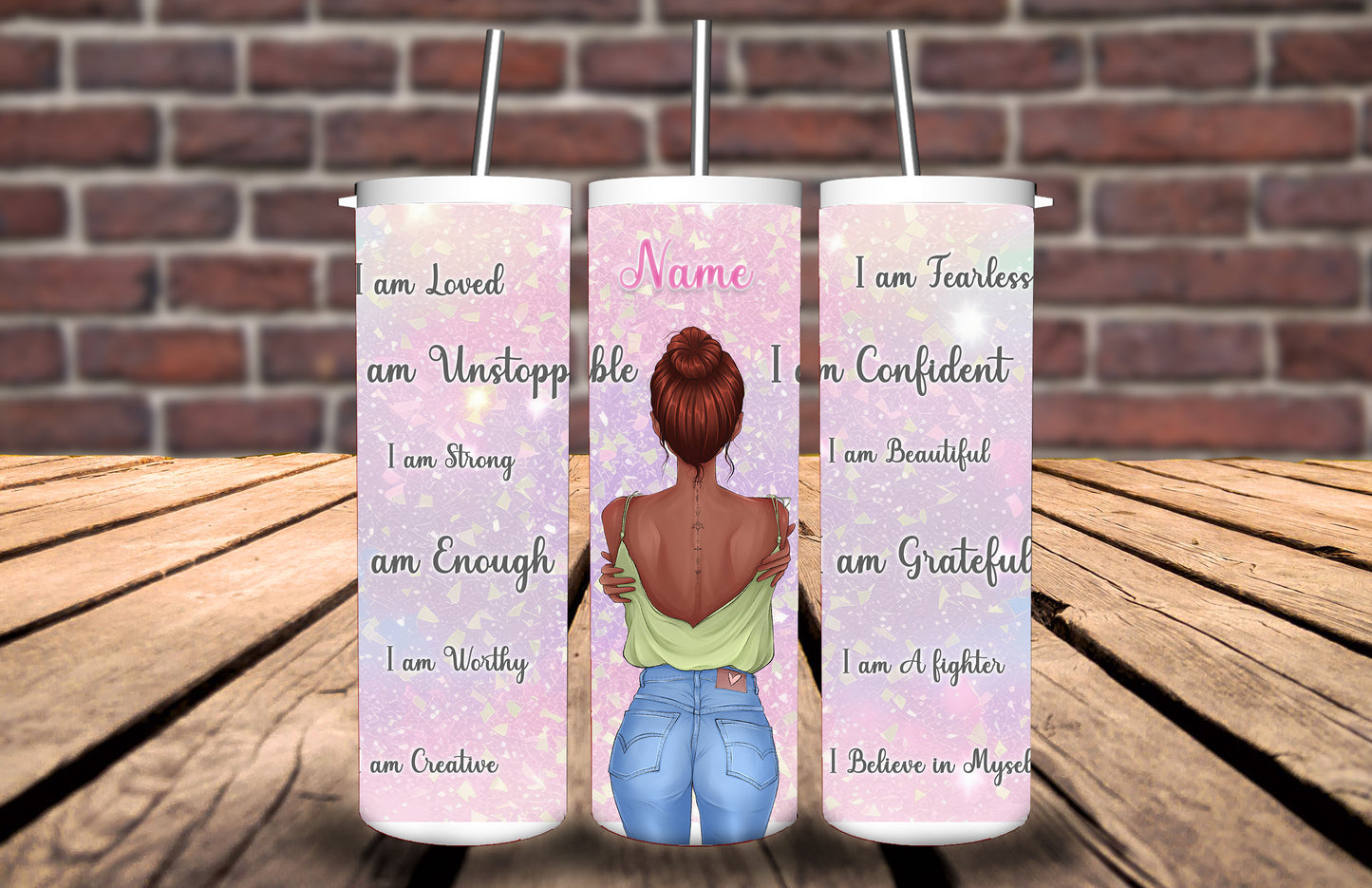 20oz Affirmations Tumbler